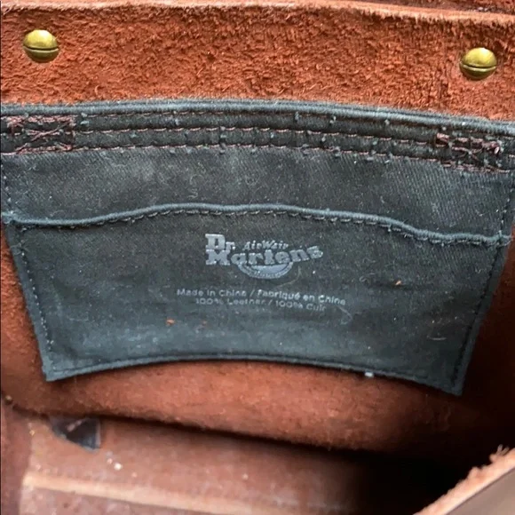 Dr. Martens Brown Leather Backpack - Picture 14 of 16